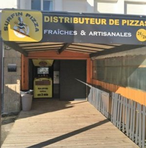 Surfinpizza- distributeur vente à emporter Carnac